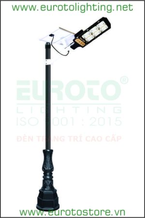 Đèn trụ sân vườn NLMT SOLAR TRỤ-092A Euroto