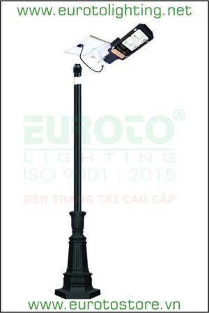 Đèn trụ sân vườn NLMT SOLAR TRỤ-093A Euroto