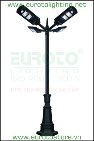 Đèn trụ sân vườn NLMT SOLAR TRỤ-096 Euroto