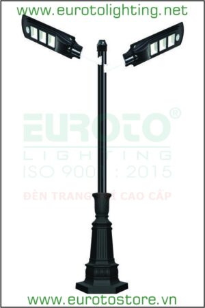 Đèn trụ sân vườn NLMT SOLAR TRỤ-153 Euroto