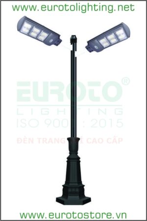 Đèn trụ sân vườn NLMT SOLAR TRỤ-154 Euroto