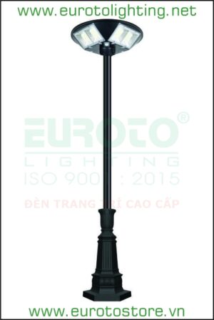 Đèn trụ sân vườn NLMT SOLAR TRỤ-156 Euroto