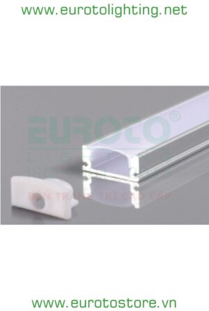 Thanh nhôm định hình LED profile Euroto TN-35